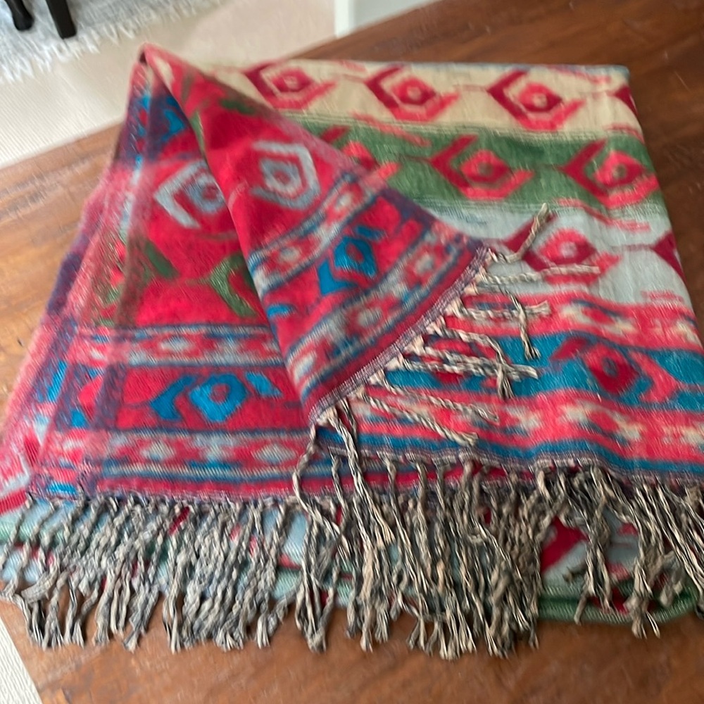 Wool shawl.  Like new.